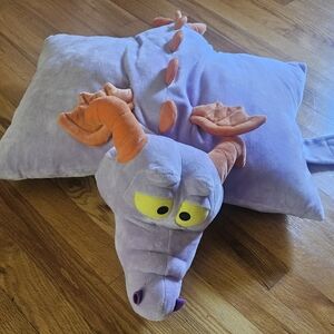 Disney Purple Dragon Stuffed Animal Pillow